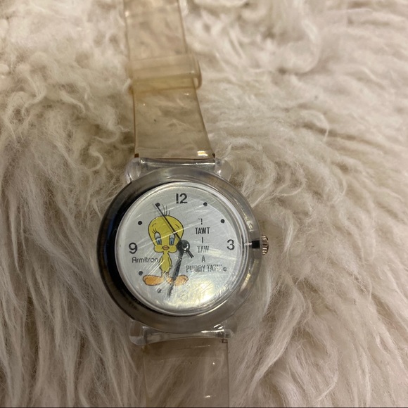 VINTAGE 1994 Tweety Bird Looney Tunes Armitron Watch - Picture 4 of 8